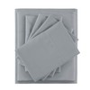 Intelligent Design Microfiber Sheet Set with Side Storage Pockets