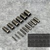 15-Size Round Hollow Punch Set for Leather Craft, Belts and