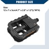 Hihaha MTB Bike Non-slip Folding Platform Pedals Aluminum Alloy /1