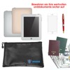 Pack of 2 Fireproof Bag 29 x 20 cm, Waterproof