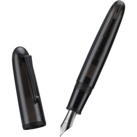 Jinhao 9019 DaDao Series - Pluma estilográfica, tamaño 8, punta extrafina con convertidor de tinta grande, diseño transparente transparente y suave