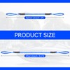 4 ft Bungee Dock Lines for Boats - 2 PCS