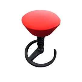 Removable protective cover for Aeris Swopper, cover for seat swopper office chair - not a complete stool (red)