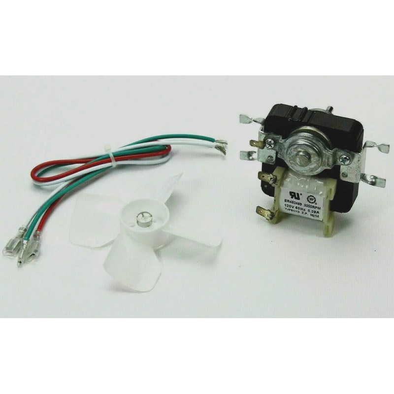 ERP Refrigerator Evaporator Fan Motor Kit For Whirlpool 482469 WP482469