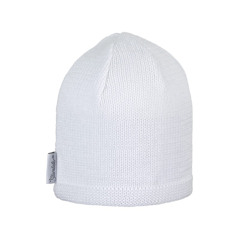 Sterntaler Baby Berretto Bebé Uncinetto Béret, Blanc, 33 Beanie, White