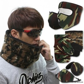 Domaeq Military Cold Weather Essentials Collection / Thermal Masks, Neck Warmers, Scarves, Ear Muffs & Hiking Gear Fishing Gear 01 A Military Cold Weather Mask 6ea