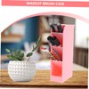 Operitacx Inclined Makeup Brush Holder 2pcs Pen Storage Box for
