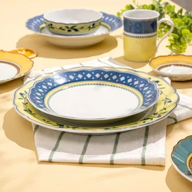 Huchen Reuter Medley Alphabia plate 27cm, choose 1, Medley Mantua D304 / 후첸로이터  메들리 알파비아 접시 27cm 택1, 메들리 만토바 D304
