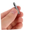 WHAMVOX 10pcs Hiking Stick Tips Metal Tungsten Steel End Cap