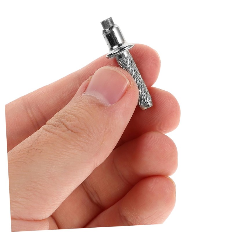 WHAMVOX 10pcs Hiking Stick Tips Metal Tungsten Steel End Cap