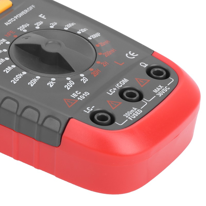 UA6243L Handheld LED Digital Multimeter Capacitance Meter Resistance Tester 1999