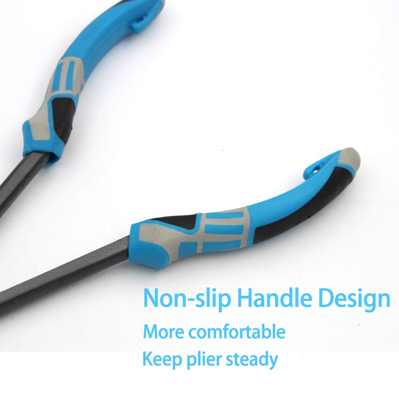 CRAZY SHARK Long Nose Fishing Pliers Hook Remover Tools 11