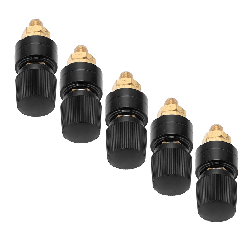 5Pcs Brass Binding Post Nickel Plated Inverter Terminal for Electronic
