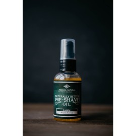 MNSC Naturally Better Pre-Shave Oil for a Smooth, Irritation-Free Shave | Premium Oils, Hypoallergenic, Made in USA, Simple, All-Natural, Plant-Derived Ingredients