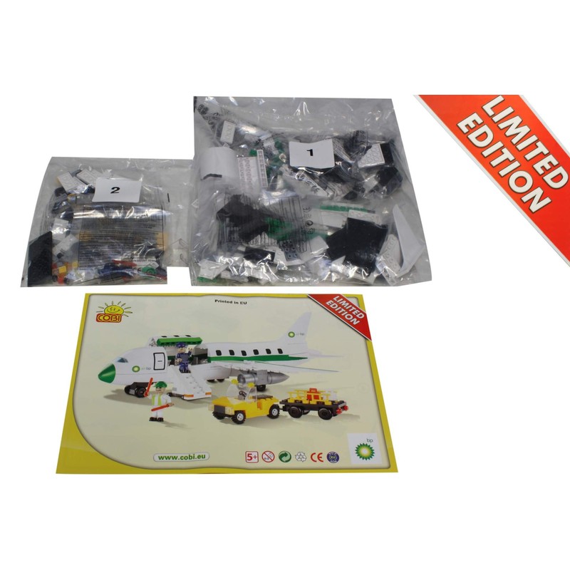 Cobi, Limited Editon, BP Airplane, 350 building bricks