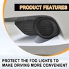 Dunviku 2PCS Fog Light Covers Driver & Passenger Side OEM