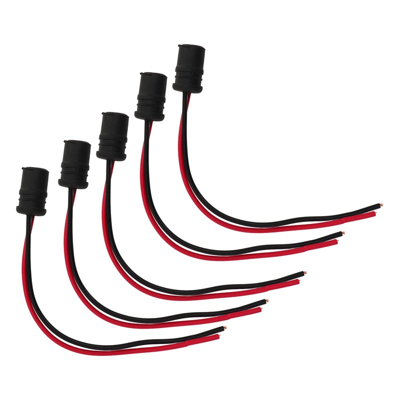 10 Pcs T10 W5W LED Socket Holder Light Bulb Extension