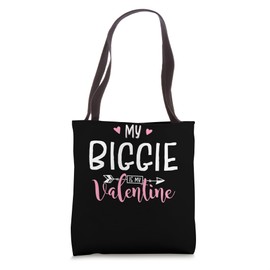 My Biggie is My Valentine - Biggie Graphic Tote Bag
