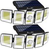 AmeriTop Solar Lights Outdoor 300 LED 6500K Motion Sensor Lights