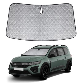 Car Sun Shade Compatible with Dacia Jogger 2021-2025 - Sun Protection Covers Front Windscreen Parasol Front Baffle Windscreen Car Sun Visor Accessories