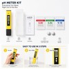 Digital pH Meter for Water Testing – 0.01 Resolution Tester