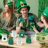 6 Pcs St. Patrick's Day Decorations Mason Jars, Saint Patricks