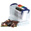 Really Useful Plastic Storage Box 2.1 Litre Clear