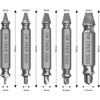 Drill Bit Set, Set of 6, Screw Removal Bit, Easy