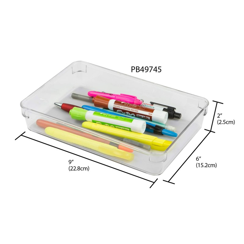 Home Basics 6" x 9" x 2" Plastic Rubber Liner