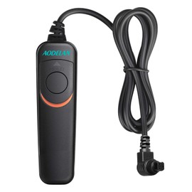 AODELAN RS-C8 Shutter Remote Shutter Release Cable 6D, 7D Mark II, 7D, 60Da, 5D Mark IV, 5D Mark III, 5DS, 5DS R, 5D Mark II, 5D, 6D Mark II Replaces for Canon RS-80N3