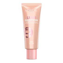 L'Oréal Paris Lumi Glotion Iluminador Hidratante Multiusos para Rostro y Cuerpo, Hidrata e Ilumina al Instante, Acabado Luminoso Natural, Textura Ligera, Apto para Pieles Sensibles, Tono Light Glow