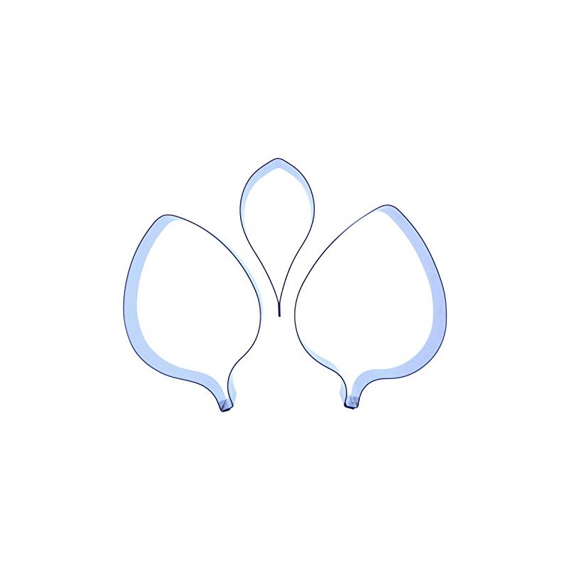 Gladioli Petal Cutter Set - Set of 3 Cutters -
