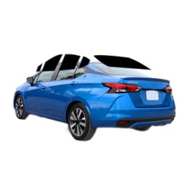 AUTOTEK Precut Windows Tint Film All Sides Cars Sun Blocking Protection Privacy Anti Shatter Glass 2 Ply Film Any Tint Shade kit for Nissan Versa Sedan 2020-2025