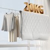 Retractable Clothesline Stainless Steel Wire Wall Mount Adjustable Length Laundry
