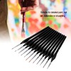 12Pcs Paint Brush Set for Face MakeUp Nail Scale Model