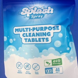 Splash Spray Multi-Purpose Cleaning Tablets 10 4g Tablets