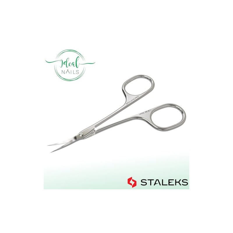 STALEKS PRO UNIQ - Tijeras profesionales para cutículas "Ballerina" Uniq