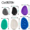 Sensory Stone Adults Fidget Toys: 6pcs Textured Worry Stone Stiff