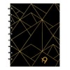Blueline MiracleBind Gold Collection Monthly Planner, Twin-Wire Binding with 2-Piece