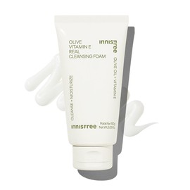 Innisfree Olive Vitamin E Real Cleansing Foam 150g / 이니스프리 올리브 비타민 E 리얼 클렌징 폼 150g