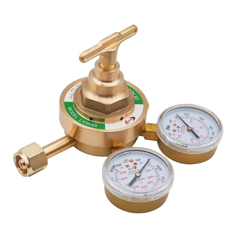 CDL Heavy Duty Oxygen Regulator CGA540,Victor compatible,Large Tank Gauge Cutting