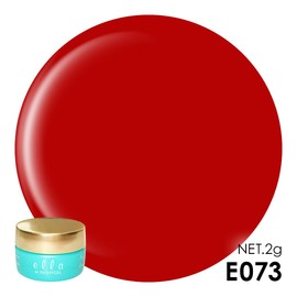 ella BY SHINYGEL Color Gel E073 Garnet (Elabai Shiny Gel) (UV/LED Compatible)