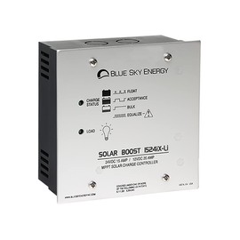 Blue Sky Energy Solar Boost SB1524iX, 20A/15A MPPT Charge Controller for 12V/24V Lead Acid Battery with Dual Battery Charge or 20A LVD Load Output (SB1524iX)