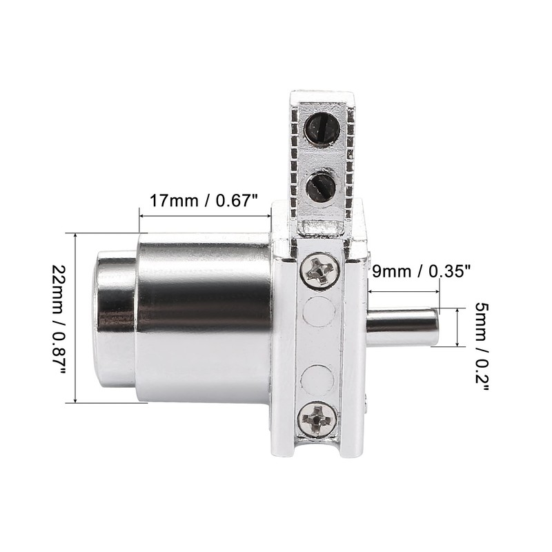 sourcing map Push Lock for Sliding Glass Cabinet Door Fits