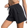 Ladies Summer Cotton Cargo Sports Shorts Soft and Absorbent with