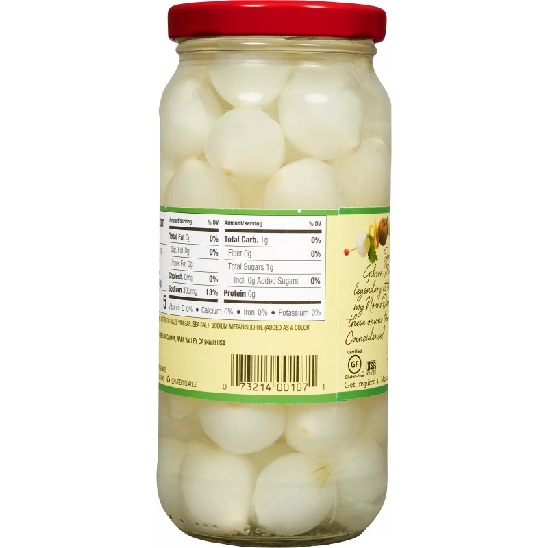 Mezzetta Small Cocktail Onion 16 oz (Pack of 6)