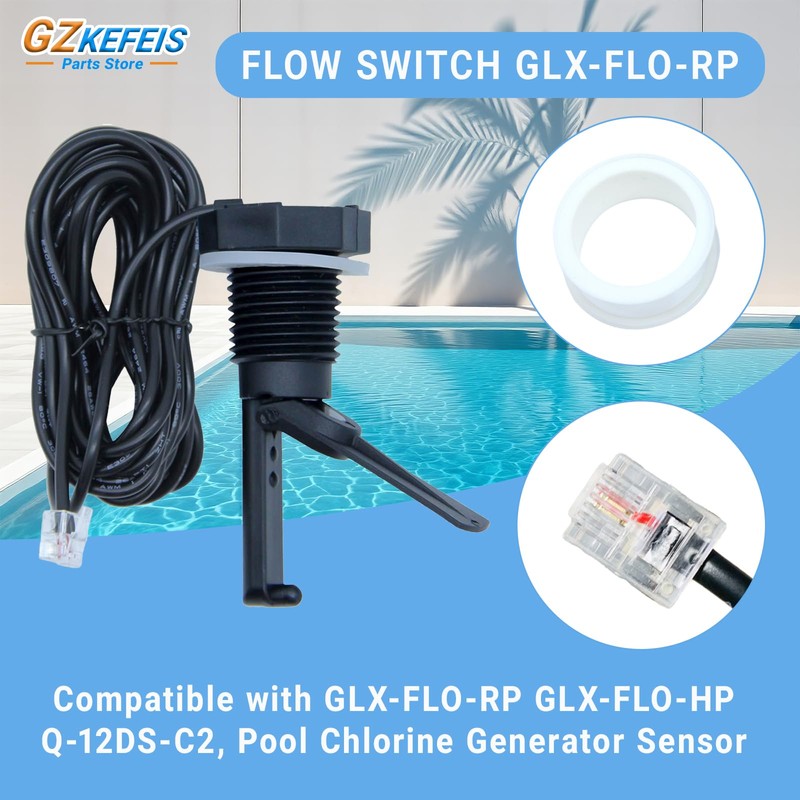 Flow Switch for Hayward,Replacement for GLX-FLO-RP,Flow Switch for Hayward Goldline