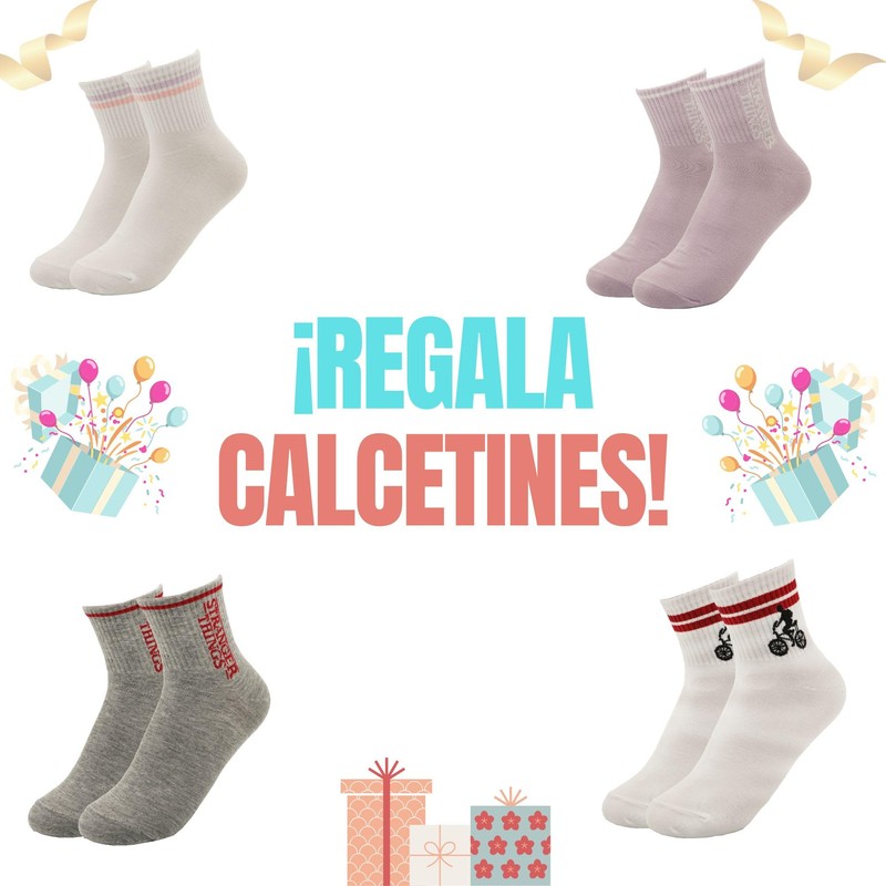 4 Pairs Women Short Socks Stranger Things Fine Drawing Ankle