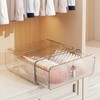 MSHOMELY Underwear Drawer Organizer, Stackable Bra Organizer for Closet, 1