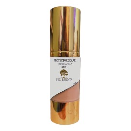 Maquillaje Vegano Líquido 30 Ml Natural Orgánico Con Fps 50
